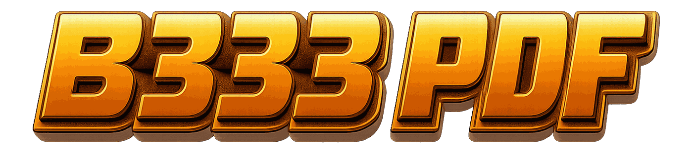 b333 pdf logo